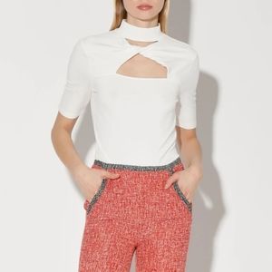 New Walter Baker White Shelby Top